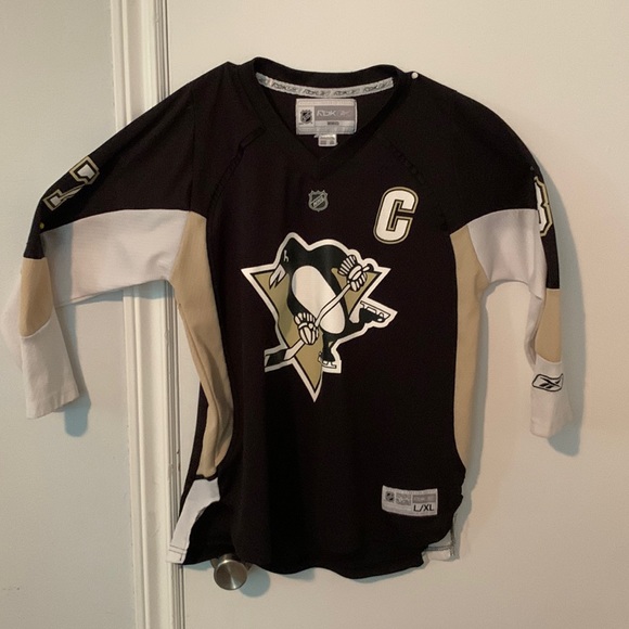Children’s L/XL Sydney Crosby Pittsburgh Penguins official licensed jersey - Picture 1 of 2